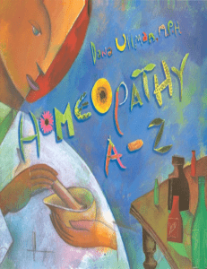 Homeopathy A-Z by Dana Ullman