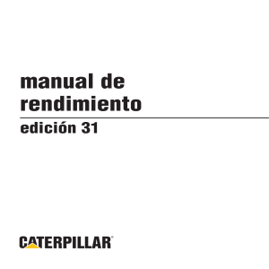 Manual de Rendimiento 2000 ED 31 (BIS)