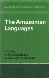The Amazonian Languages  Cambridge Language Surveys