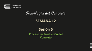 PRODUCCIÓN DEL CONCRETO FF