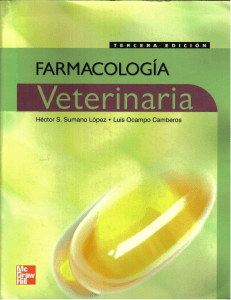 Farmacologia Veterinaria (Sumano y Ocampo 1997)