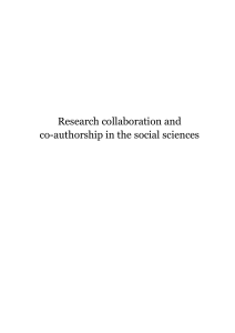 Research Coauthorship
