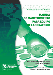 Manual de mantenimiento para equipo de laboratorio (1)