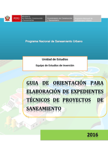 Guía de orientación para elaboración de expedientes técnicos de proyectos de saneamiento  (1)
