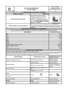 MSDS-ACEITE