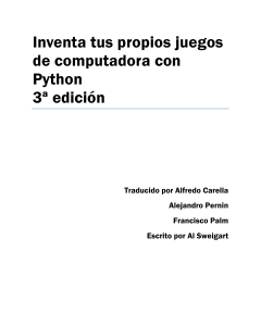 Inventar Con Python