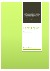 Tutorial Cheat Engine Avanzado