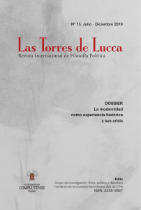 Las Torres de Lucca, nº 15, 2019