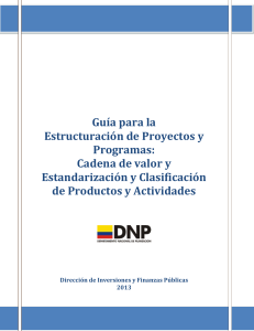 Guia 4 - 7 Pasos CADENA DE VALOR PROYECTOS PÚBLICOS COLOMBIA