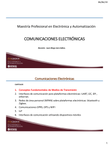 Comunicaciones electrónicas