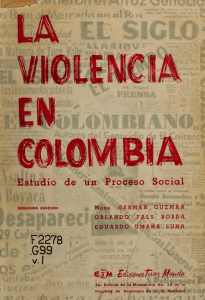 LA VIOLENCIA EN COLOMBIA