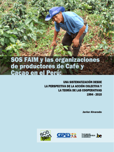 SOS FAIM y las organizaciones de productores de café y cacao en el Perú