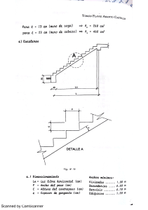 Diseño Escaleras Albañilería
