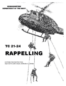 Manual U.S. Army TC-21-24-Rappelling