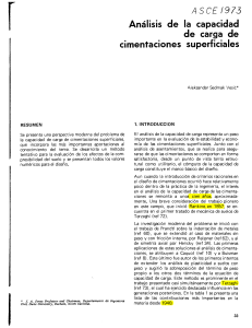 Vesic A. (1973) Analisis Carga de Ciment Superficiales