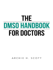 The DMSO Handbook for Doctors - Archie H. Scott