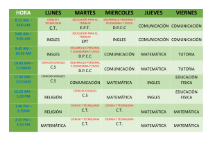 HORARIO