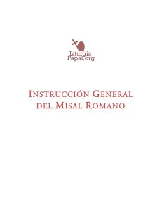 Instrucciones Generales Misal Romano