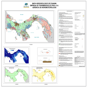 Mapa Hidrogeologico Panama