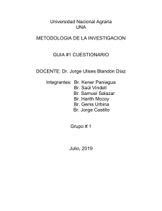 metodos para realizar investigaciones cientificas