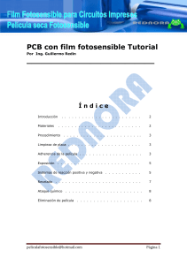 fabricación de PCBs con film fotosensible (1)