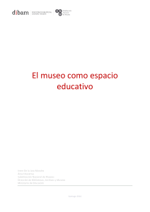 EL MUSEO COMO ESPACIO EDUCATIVO