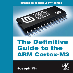 The Definitive Guide to the ARM Cortex M3