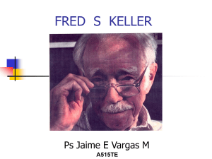 Fred S Keller