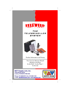 Telebrineller-System-Brochure