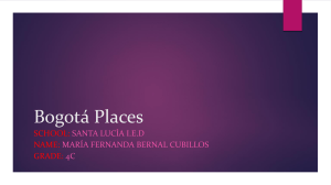 Bogotá Places