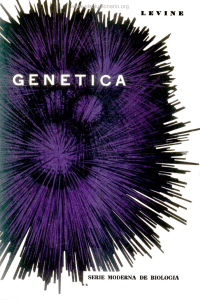 Genética - R. P. Levine - 2da Edición
