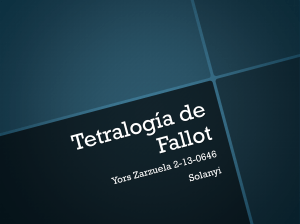 tetralogia de fallot