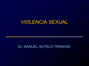 MEDICINA LEGAL EN VIOLENCIA SEXUAL