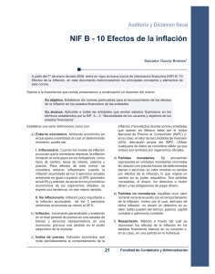 Garcia Briones NIF B - 10 efectos de la inflacion