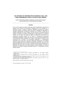 GIS , una gran herramienta para la silvicultura urbana