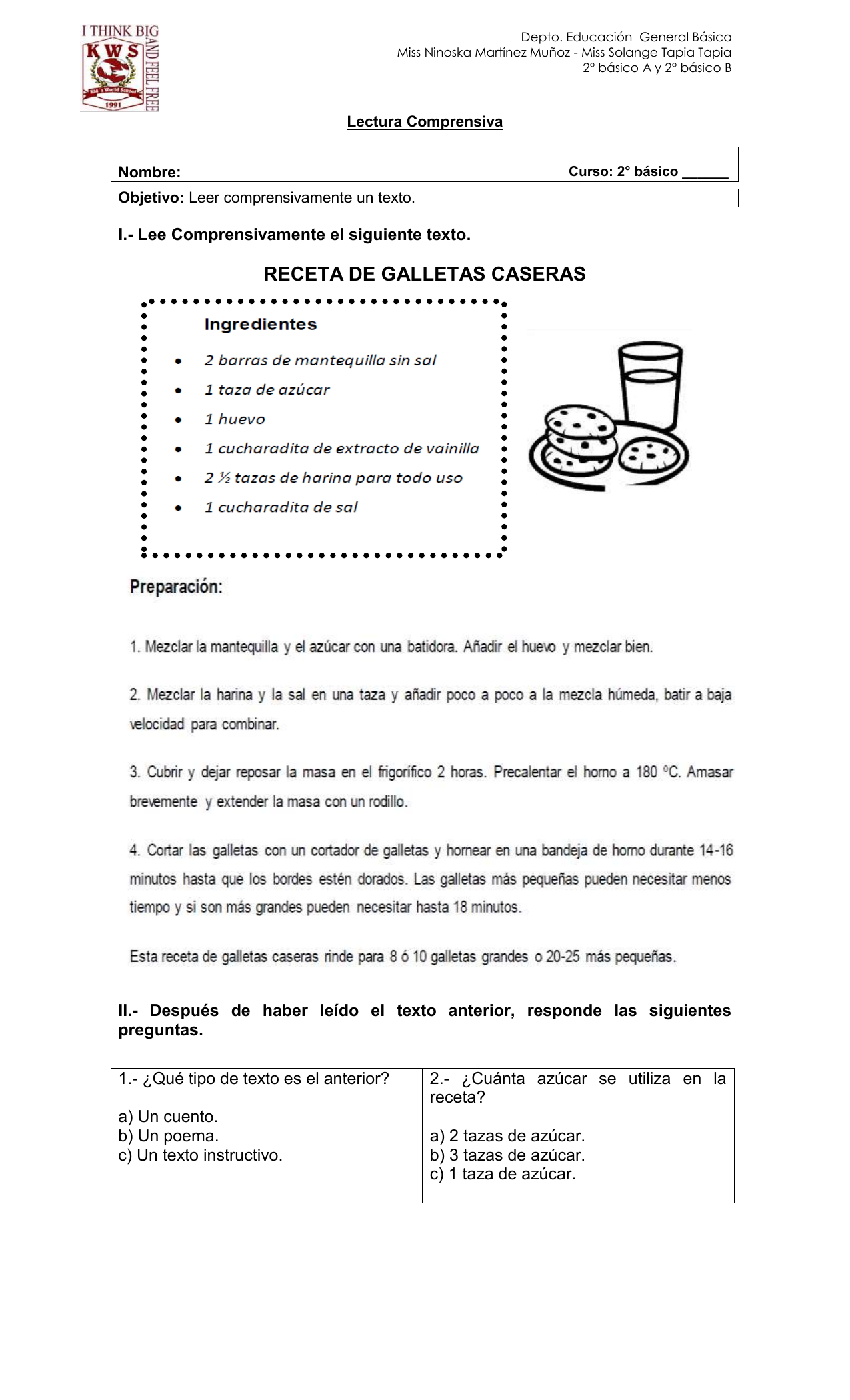 Texto Instructivo