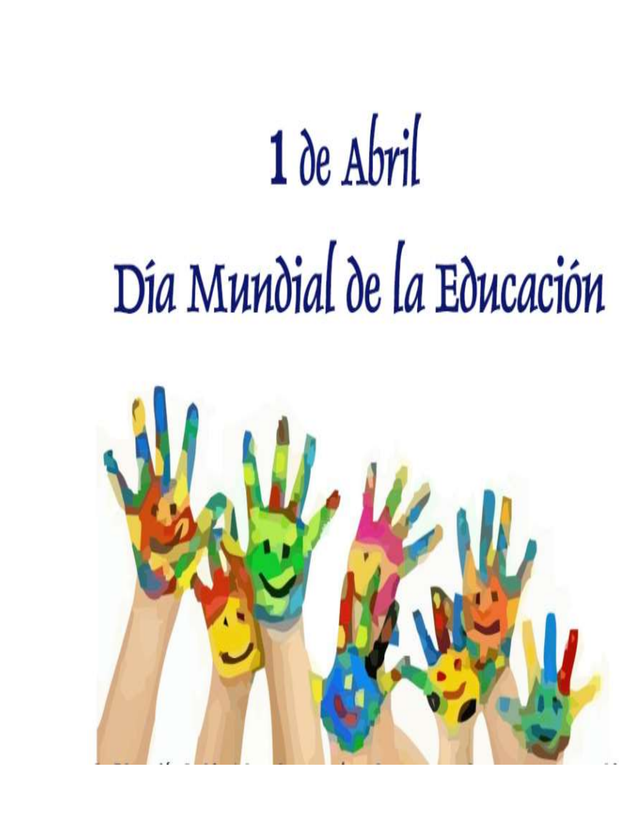 El Dia Mundial De La Educacion