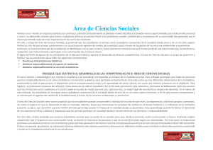 Curr&iacute;culo de Ciencias Sociales: Competencias y Est&aacute;ndares