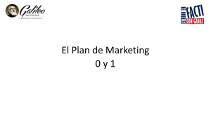 Plan de Marketing Clase 8-2