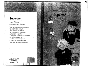 Supertoci - Judy Blume