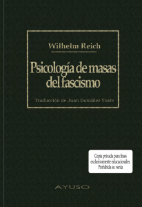 117703210-Wilhelm-Reich-Psicologia-de-Masas-Del-Fascismo