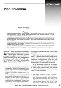 CHOMSKY, Noam (2000) Plan Colombia