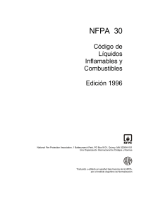 NFPA 30 Codigo de Liquidos Inflamables y Combustibles Edicion 1996