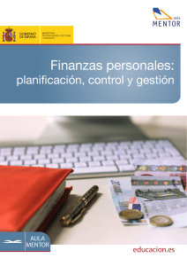 Finanzas Personales planificación, gestion y control