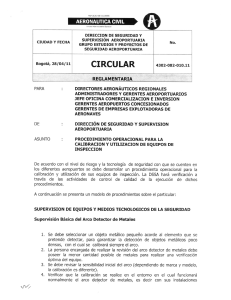 010-11-PROCEDIMIENTO OPERACIONAL PARA LA CALIBRACION Y UTILIZACION DE EQUIPOS DE INSPECCION