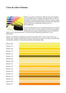 Carta de Colores Pantone: Gu&iacute;a de Referencia