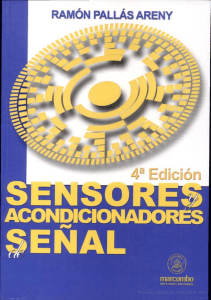 Sensores y Acondicionadores de Señal Ramon Pallas Areny