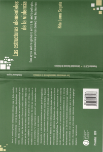Segato Las Estructuras Elementales De la Violencia