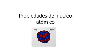 El núcleo atómico 