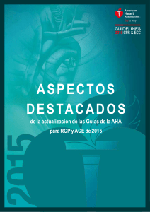 2015 AHA Guidelines Highlights Spanish (1)